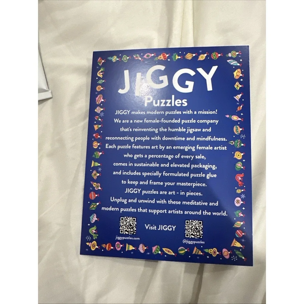 Jiggy Puzzle Rockettes Bag,‎ Glue NIB